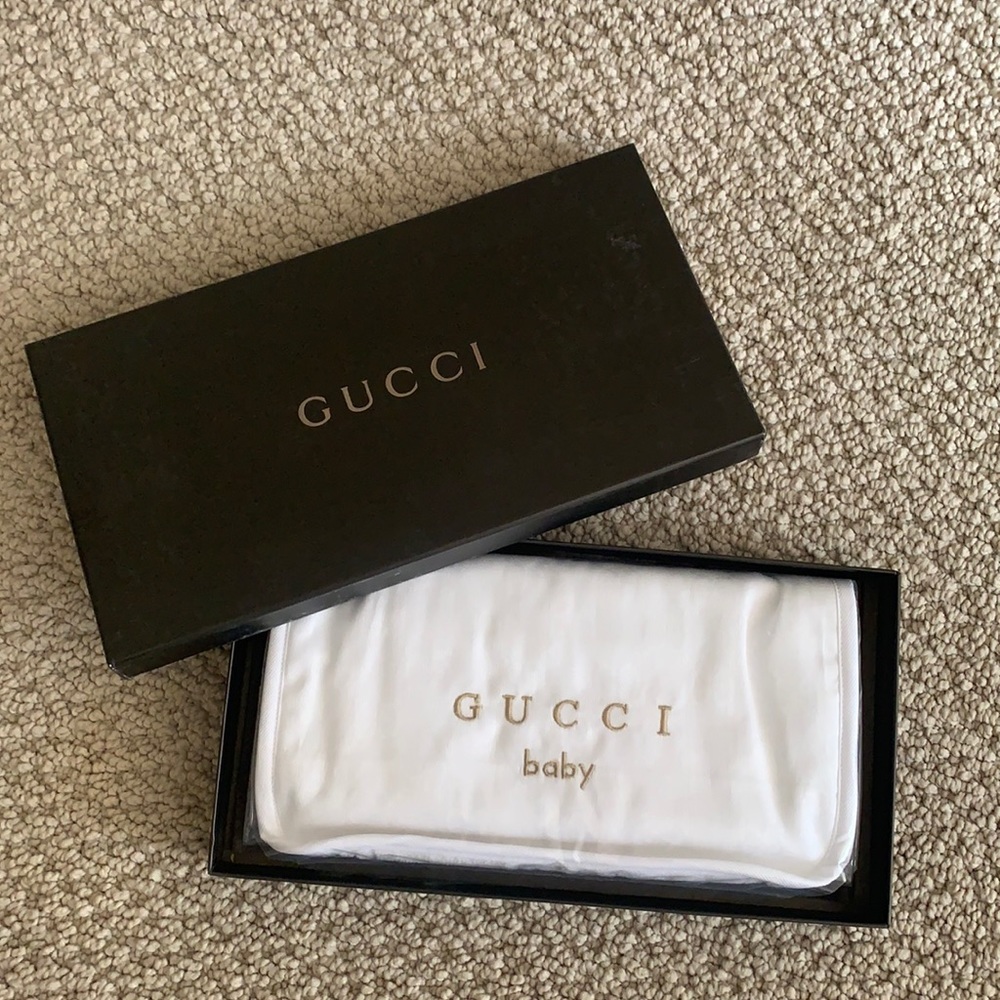 Brand New Gucci Baby Bib.